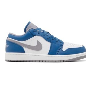 Nike Air Low Blue and White Shoes